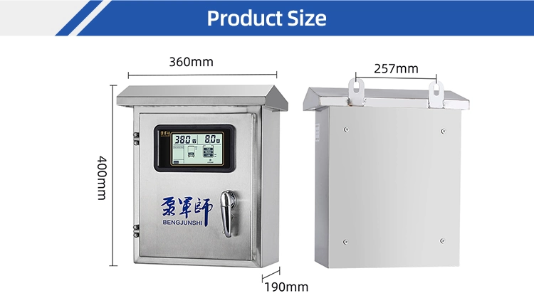 7.5kw Waterproof Single Phase Farm Water Pump Control Panel