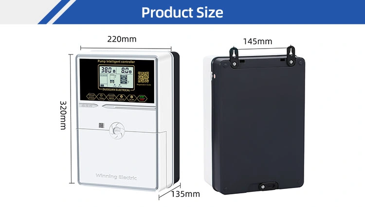 7.5kw 220 Volt Single Phase Sewage Pump Control Panel for Sewage System