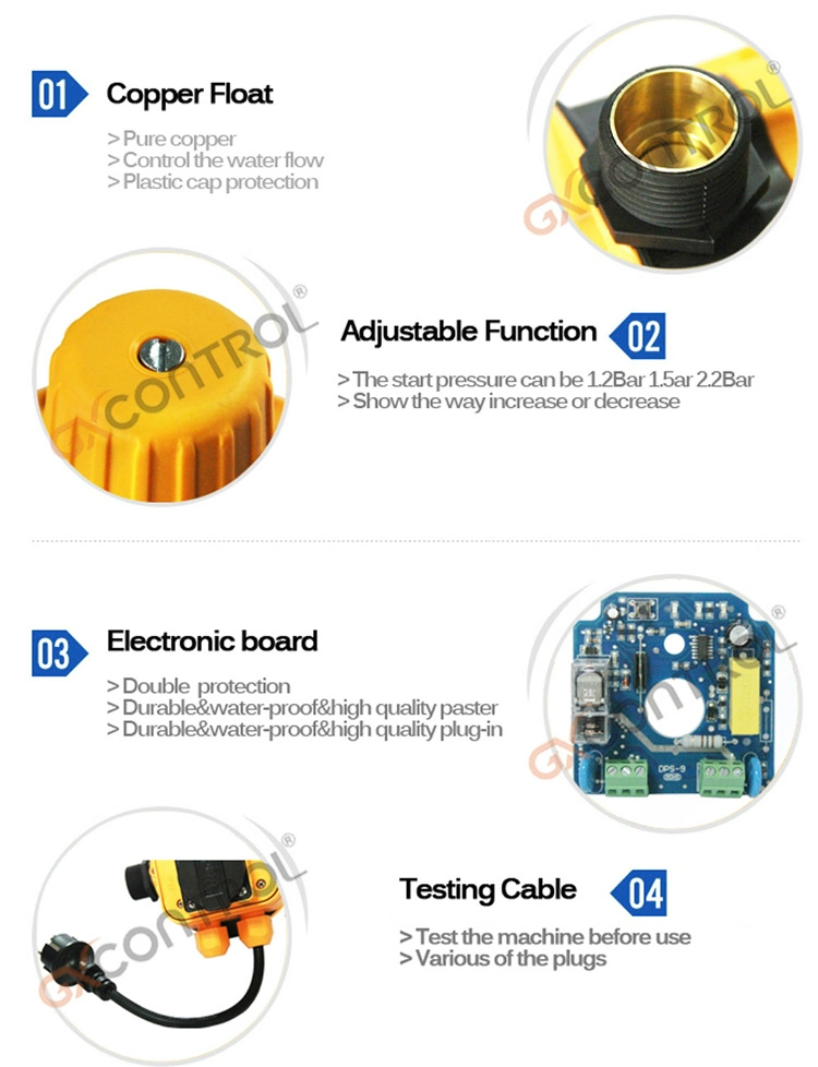 Pressure Control Autoamtic Pump Control for Water Pump Dps-9