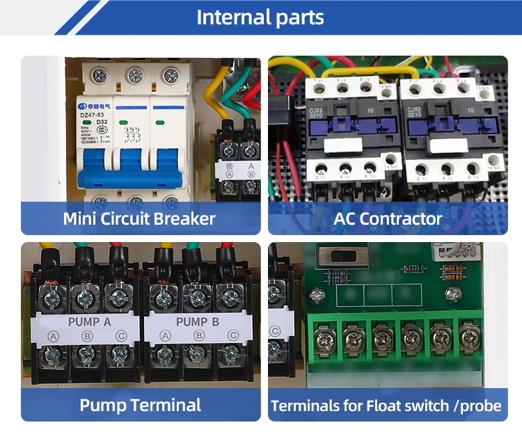 Auto / Manual Three Phase Pump Control Panel, Simplex Pump Controller
