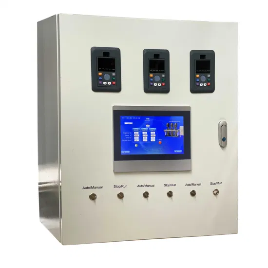 Inversor de frecuencia de accionamiento de Motor PLC, gabinete remoto eléctrico VFD, máquinas CNC, Panel de Control para bomba de agua de 200kw